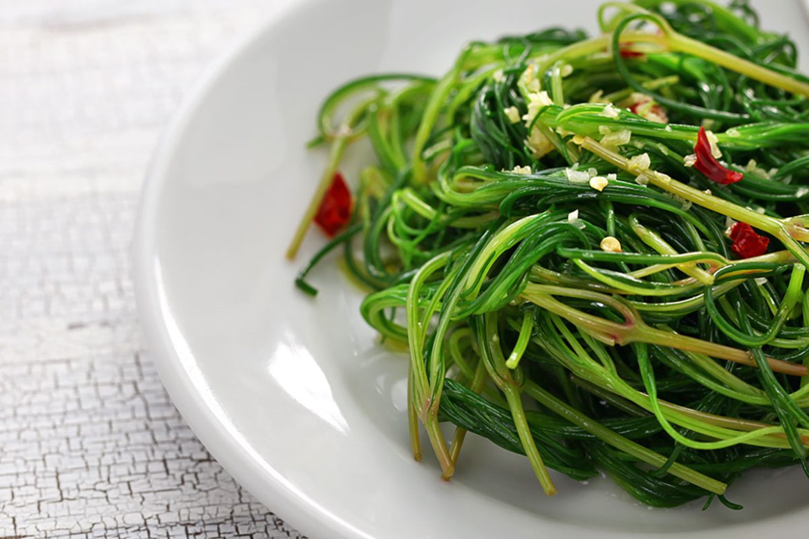 sauteed agretti italian food 6mtafg3
