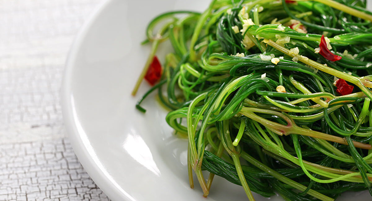 sauteed agretti italian food 6mtafg3