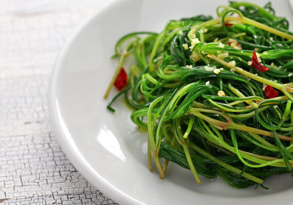 sauteed agretti italian food 6mtafg3