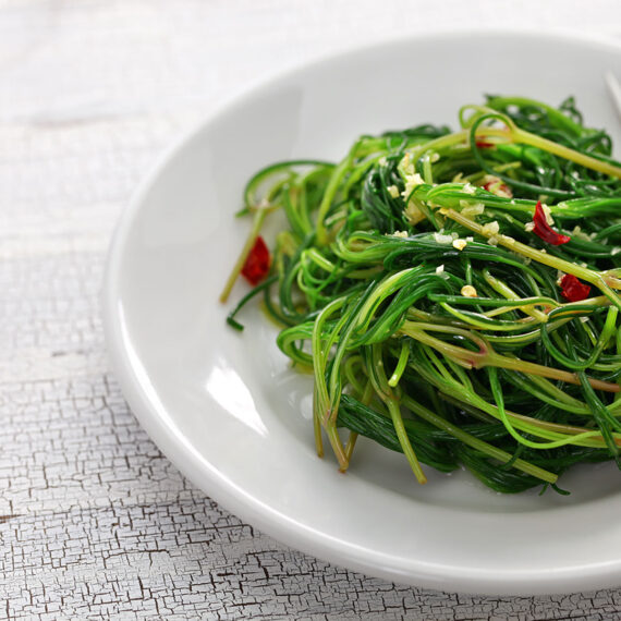 sauteed agretti italian food 6mtafg3